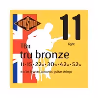 Струны для акустической гитары Rotosound Tru Bronze TB11 80/20