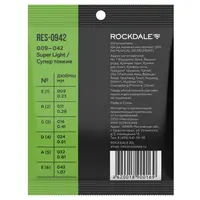 Cтруны для электрогитары Rockdale RES-0942