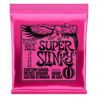 Струны для электрогитары Ernie Ball Super Slinky P02223