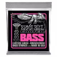Струны для 4-струнной бас-гитары Ernie Ball Super Slinky P03834