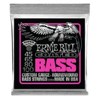Струны для 4-струнной бас-гитары Ernie Ball Super Slinky P03834