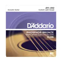 Струны для акустических гитар D'addario EJ26