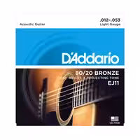 Струны для акустических гитар D'addario EJ11