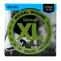 Струны для электрогитар D'addario EXL117