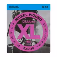 Струны для электрогитар D'addario EXL120