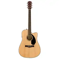 Электро-акустическая гитара Fender CD-60SCE Natural