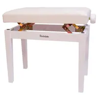 Банкетка для пианино Rockdale Rhapsody 130 White