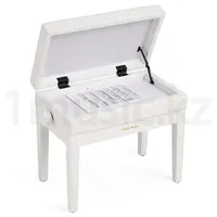 Банкетка для пианино RockStel One PB007 WH