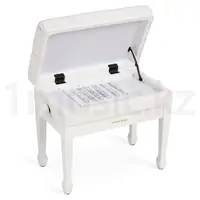 Банкетка для пианино RockStel One PB012 WH