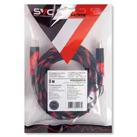 Видеокабель HDMI-HDMI 3 м SVC HR0300RD-P