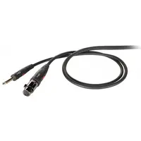 Сигнальный аудио кабель Jack-XLR(F) 3 м Proel DHS200LU3