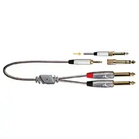 Сигнальный аудио кабель Jack-RCA 3 м SoundKing BJJ409-3M