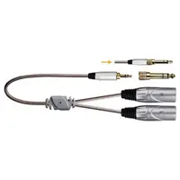 Сигнальный аудио кабель Jack-XLR(M) 3 м SoundKing BJJ407-3M