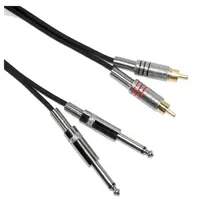Кабель Jack-RCA 1.5 M Bespeco Basic BSY2JR150