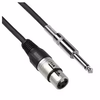 Кабель Jack-XLR(F) 1 M Bespeco Basic BSMA100