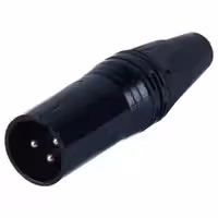 Кабельный разъем XLR RockStel PX-002 BK