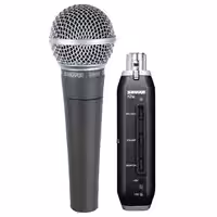 Вокальный микрофон с аудиоинтерфейсом Shure SM58-X2U