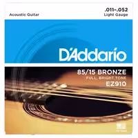 Струны для акустических гитар D'addario EZ910