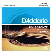 Струны для акустических гитар D'addario EZ910