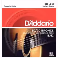 Струны для акустических гитар D'addario EJ12