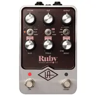Педаль эффектов Universal Audio UAFX Ruby ’63 Top Boost Amplifier