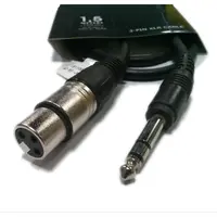 Сигнальный аудио кабель Jack-XLR(F) 1,5 м ACCU-CABLE AC-XF-J6S