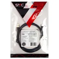 Интерфейсный кабель USB-Lighting 1,2 м SVC LHT-PV0120BK-P