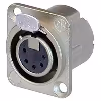 Разъём инсталляционный XLR Neutrik NC5FD-LX