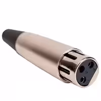 Кабельный разъем XLR Rockdale XLR015(3P)