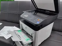 Лазерное МФУ Samsung 3870FD, для дома и офиса.