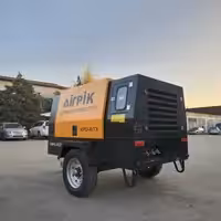 Компрессор дизельный на шасси