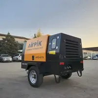 Компрессор дизельный на шасси