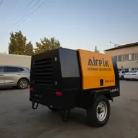 Компрессор дизельный на шасси