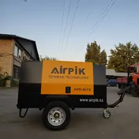 Компрессор дизельный на шасси