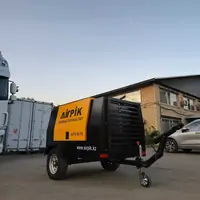 Компрессор дизельный на шасси