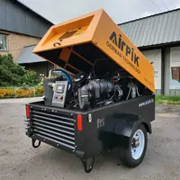 Дизельный компрессор на колесах