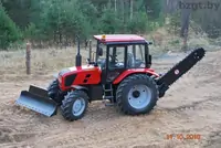 Экскаватор цепной баровая установка (бара)