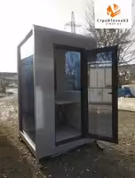 КПП пост охраны будка штаб проходная склад пункт наблюдения под ключ
