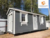 Бытовка жилой модуль дачный гостевой дом вахтовый контейнер под ключ