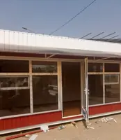 Киоск для овощей с козырьком