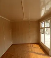 Киоск для овощей с козырьком