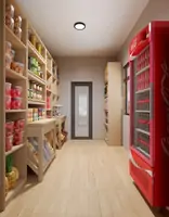 Магазин, склад, кафе, на базе 20-футового контейнера