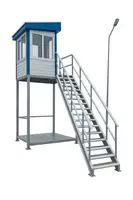 Смотровая охранная будка