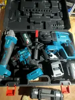 3в1 Макита Перфоратор шуруповёрт балгаока на батарейках