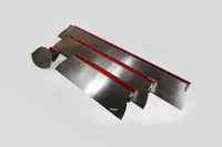 Комплект (80,55,30см) механизированных шпателей из нержавеющей стали