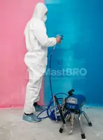 Безвоздушный распылитель Х10 для всех красок Краскопульт Аппарат