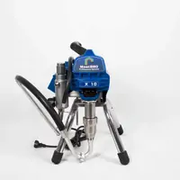 Безвоздушный распылитель Х10 для всех красок Краскопульт Аппарат