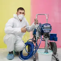 Поршневой безвоздушный окрасочный-шпаклевочный аппарат 1595 (8-9л/мин)