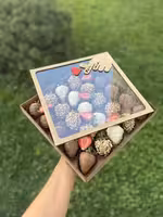 Премиальная корзина из сухофруктов