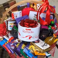 Премиальная корзина из сухофруктов